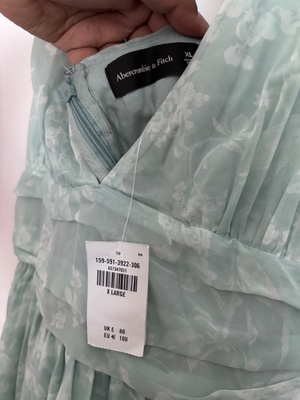 Abercrombie and Fitch Floral Dress size XL - Picture 5 of 6